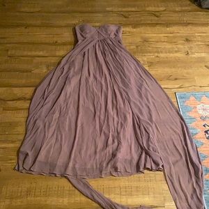 Mauve Bridesmaids dress